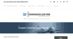 Desktop Screenshot of damianakoslaw.com