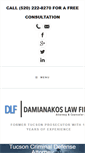 Mobile Screenshot of damianakoslaw.com